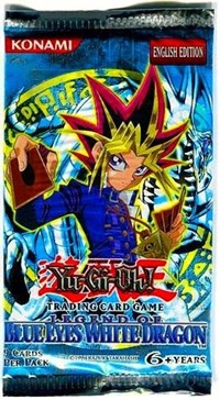 The Legend of Blue Eyes White Dragon Booster Pack Worldwide English Unlimited Edition