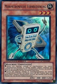 Morphtronic Remoten German Morphtronische Fernbedienung