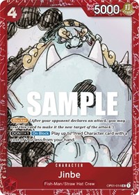 Jinbe Premium Card Collection ONE PIECE FILM RED Edition