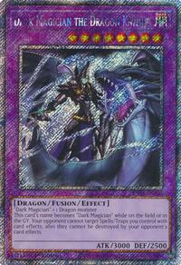 Dark Magician the Dragon Knight Platinum Secret Rare