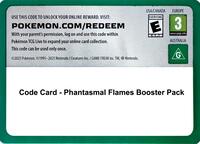 Code Card Phantasmal Flames Booster Pack