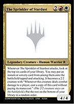 The Sprinkler of Stardust