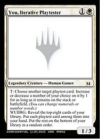 You, Iterative Playtester